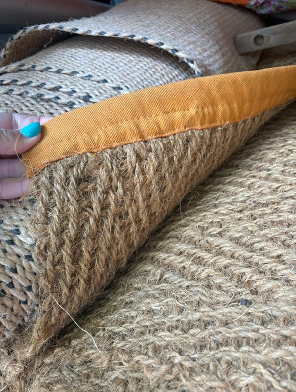 Secondhand 11x Coir Matting Carpets Rolls