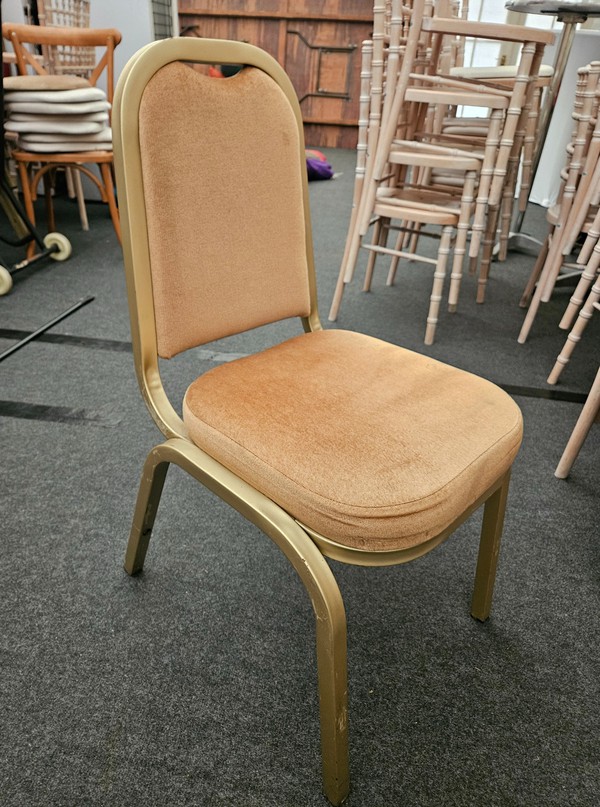 Used 240x Gold Banquet Chairs For Sale Used 240x Gold Banquet Chairs For Sale