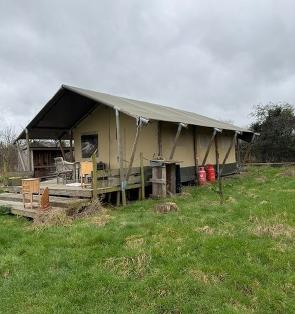 Secondhand 3x 9.5m x 5m Safari Tents For Sale