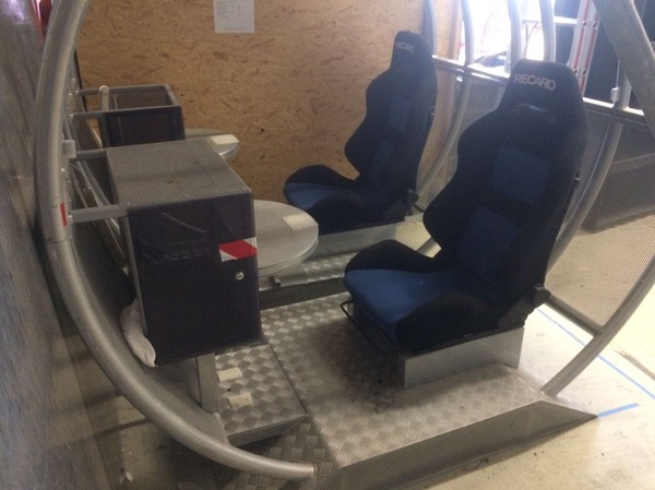 Used 2x Driving Simulator Pods Used 2x Driving Simulator Pods
