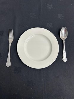 8 Inch Churchill dessert plates