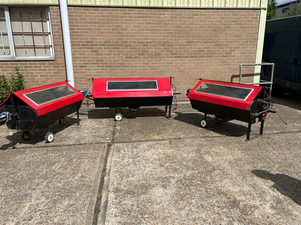 Australian “Wheel n Roast” Spit Roast Machines