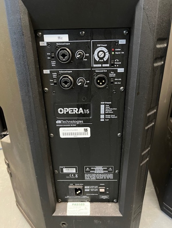 Secondhand 15 Inch Active Speakers