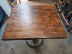 Square Rustic Style Table