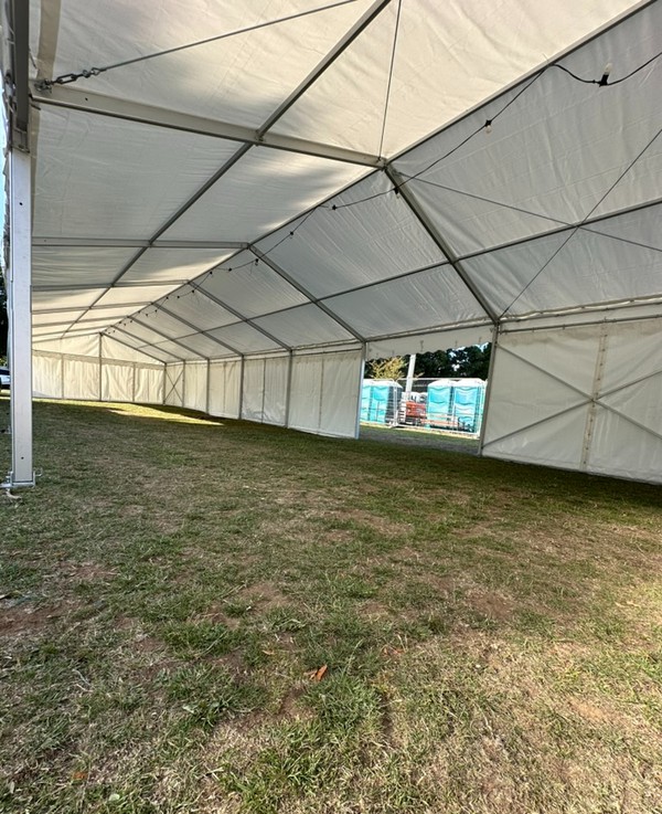Used 6m x 21m - 6m x 33m Röder Marquee Used 6m x 21m - 6m x 33m Röder Marquee