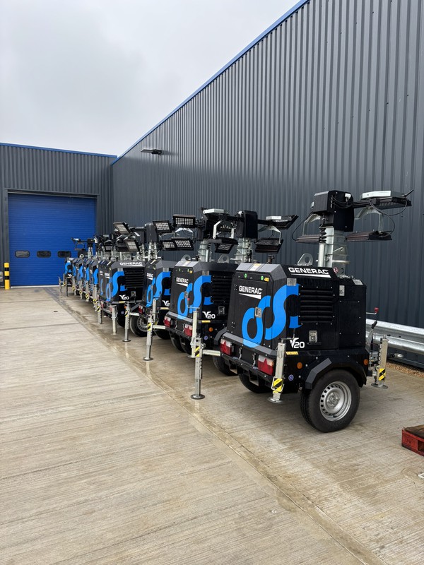 Used V20 Generac lighting towers