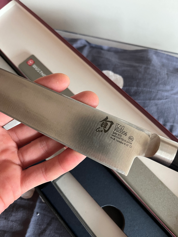 Used Kai Shun Pro Sho Yanagiba 270mm Knife