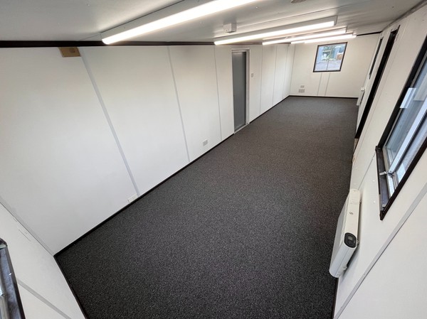 Secondhand Used 32ft x 10ft Open Plan Office Cabin