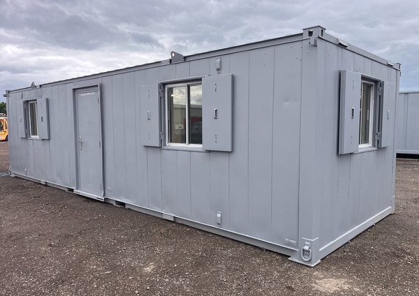 Used 32ft x 10ft Open Plan Office Cabin For Sale