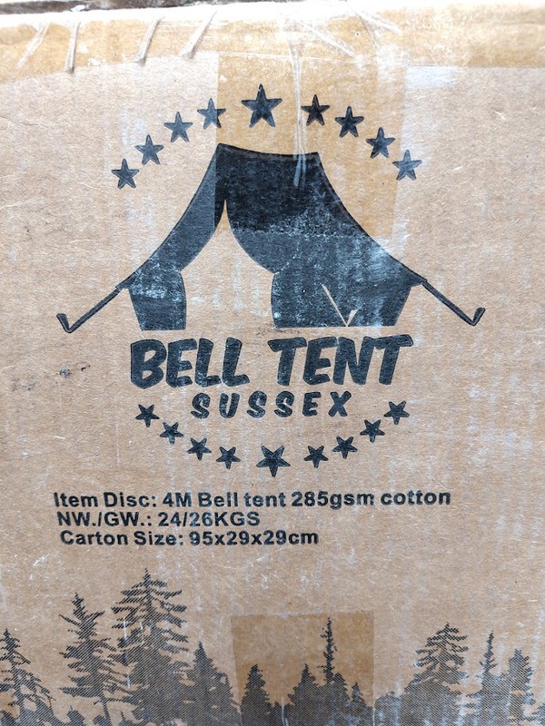 4m Bell tent