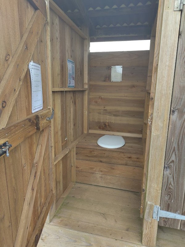 Glampsite toilets