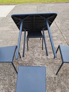 Cafe table and chairs