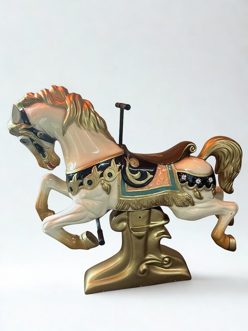 Lamborghini Rides Carousel Horse