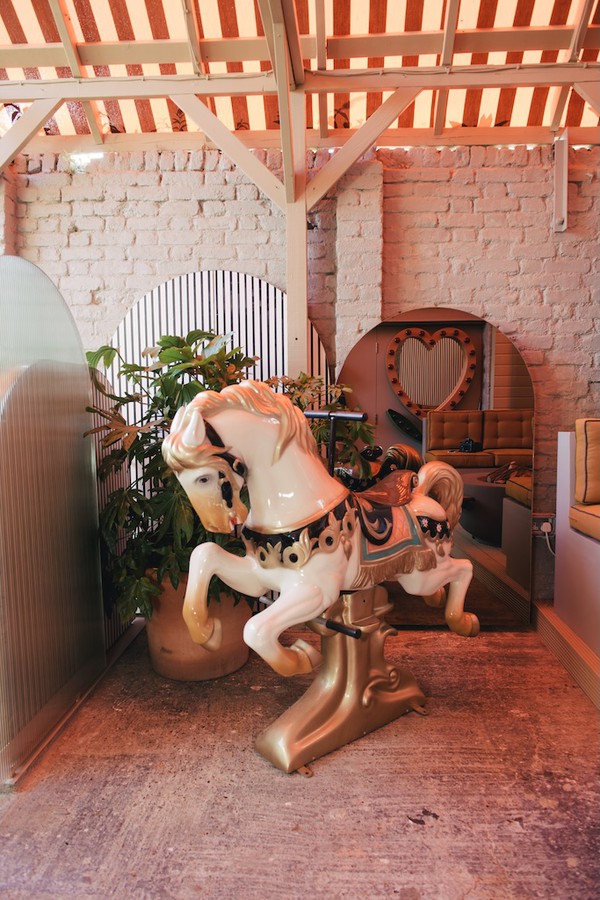 Full Scale Carousel Horse Seat