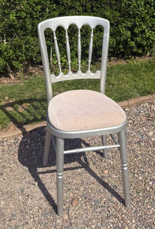 150x Silver Cheltenham Banqueting Chairs