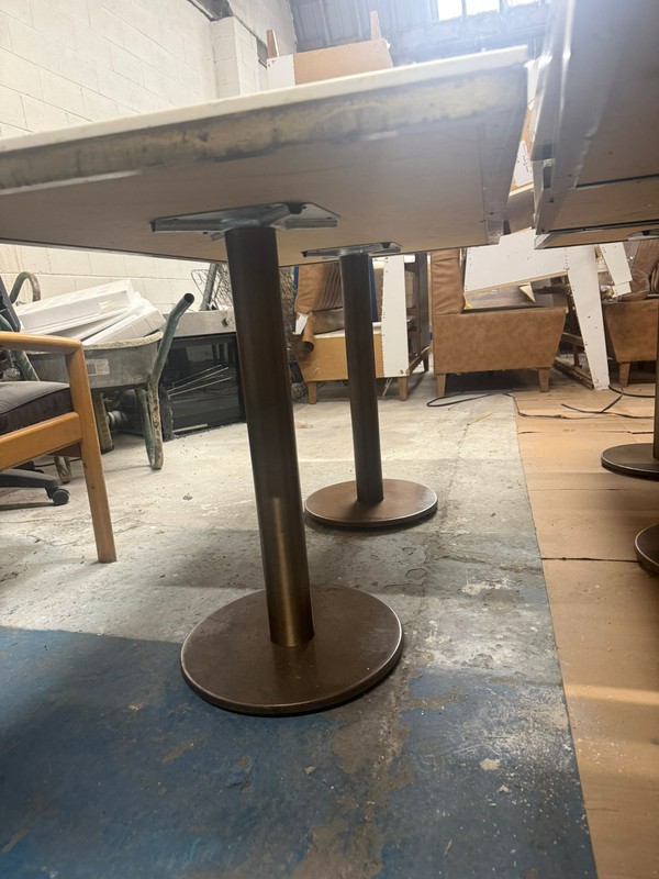 Rectangular Tables With pedestal base