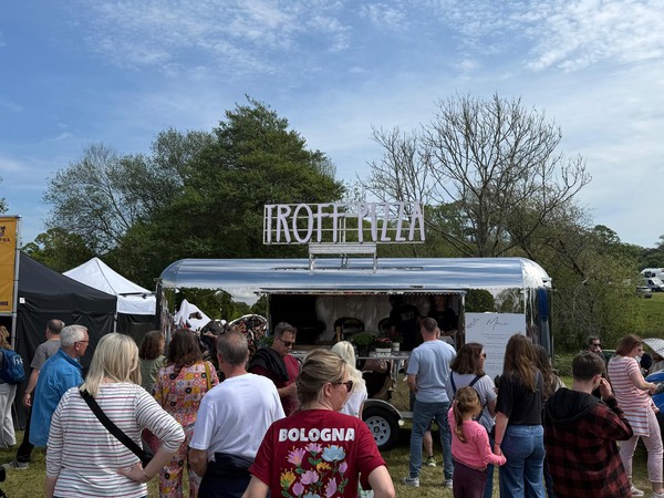 Festival catering trailer