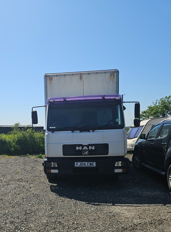 Exhibition Set Up With Lorry