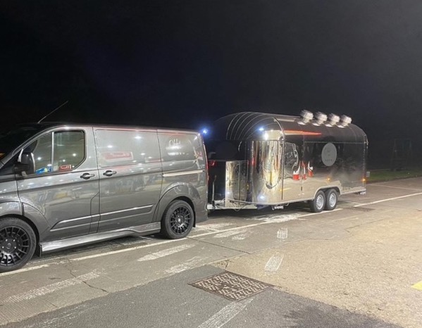Airstream With Catering Equipment Airstream With Catering Equipment