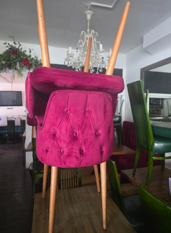 Red Dining Chairs For Sale