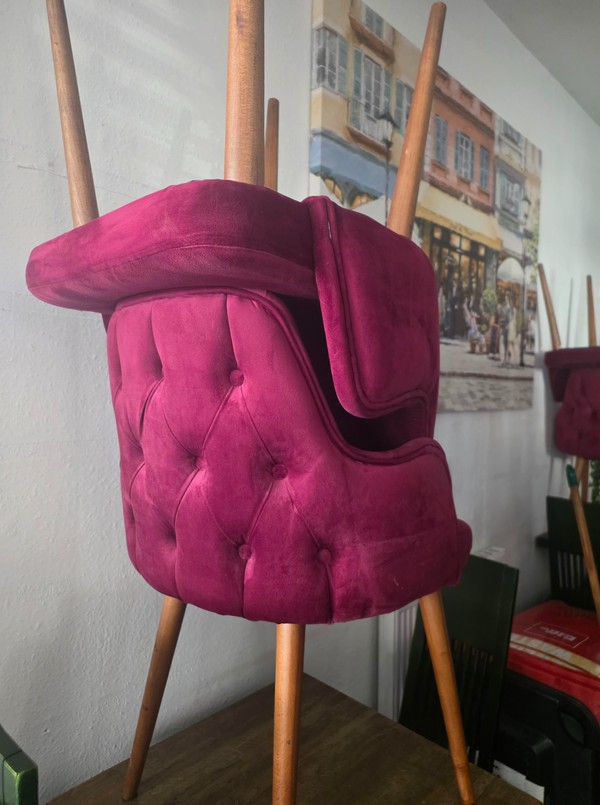 Suede Tub Chairs For Sale