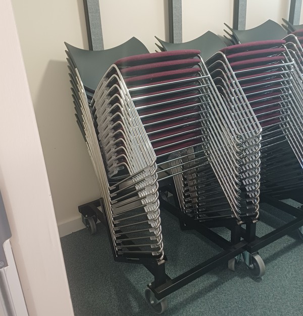 50x Stacking Conference Chairs 50x Stacking Conference Chairs