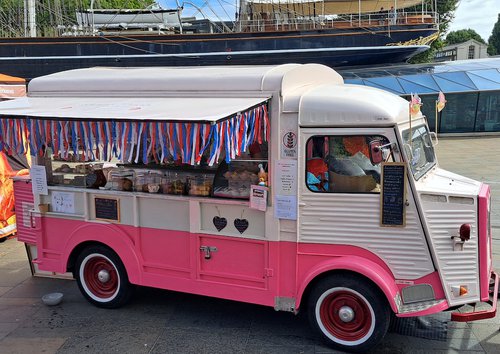 Pink Citroen HY Coffee Van