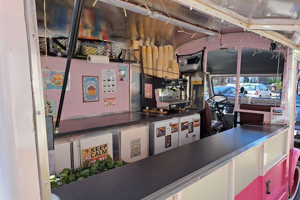 Retro Citroen Coffee Van Retro Citroen Coffee Van