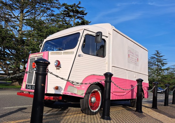 Vintage Citroen Coffee Van Vintage Citroen Coffee Van