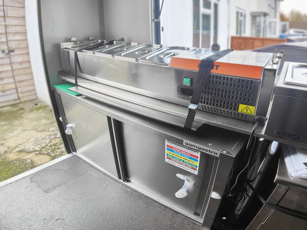 Catering trailer with equipment Catering trailer with equipment