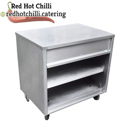 0.9m Stainless Steel Cupboard