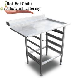 0.9m Stainless Steel Dishwasher Table