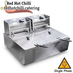 Counter Top Twin Tank Fryer For Sale