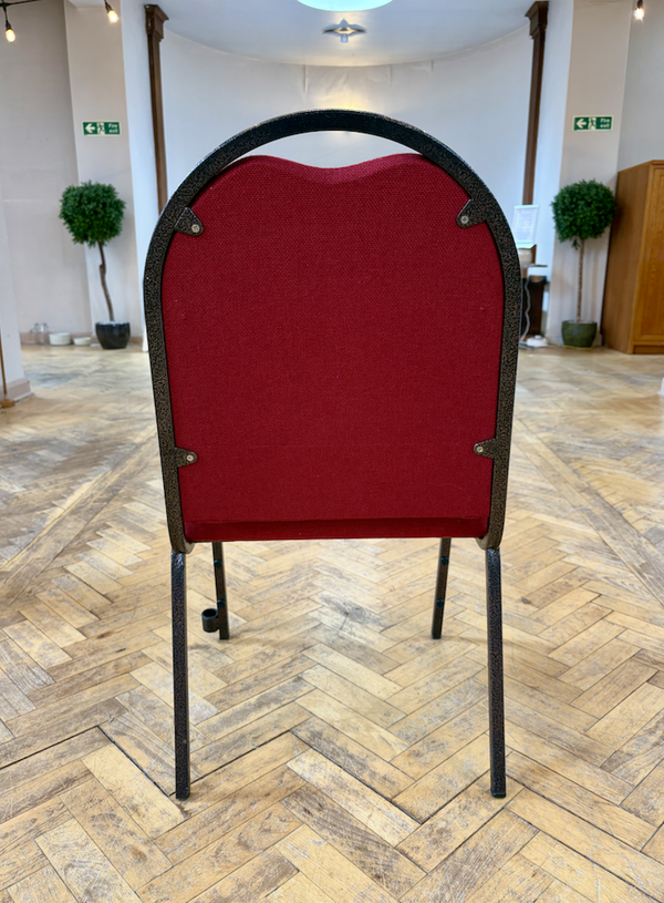 Red Metal Chairs