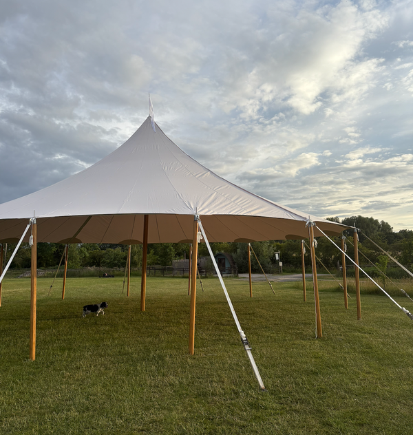 Secondhand 14 x 14 Canvas Marquee