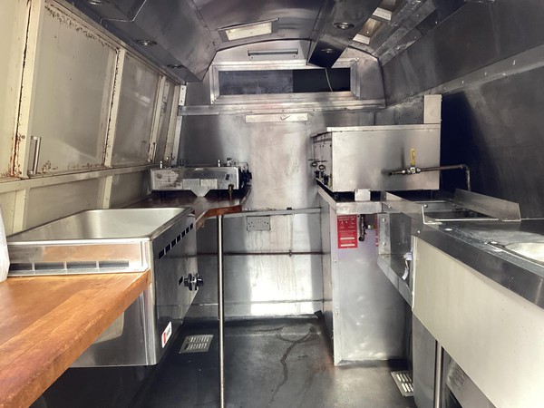 Renault Estafette catering van inside Renault Estafette catering van inside
