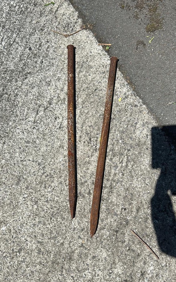 Second Hand Steel Tent Pegs