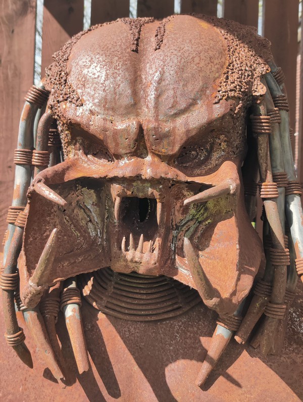 Sci-fi Predator Statue For Sale