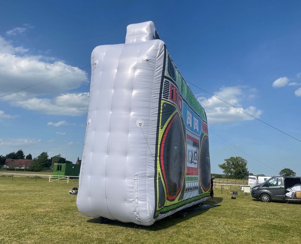 10m Wide Inflatable Boombox