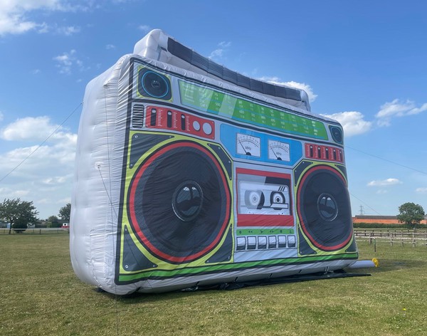 Secondhand Giant Inflatable Boombox