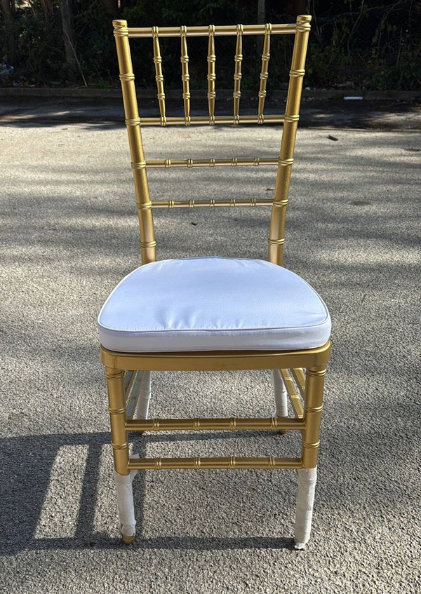 Gold Chiavari chairs for sale - West Yorkshire