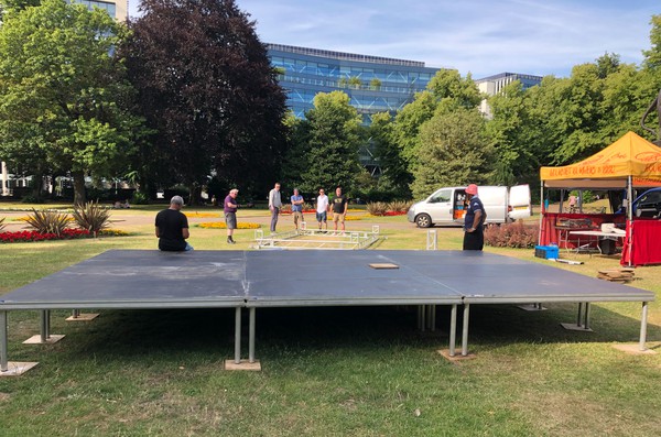 6m x 4m Stage With Roof