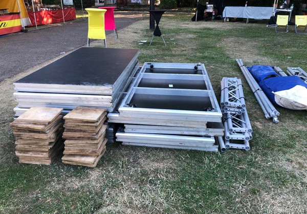 Stage With PVC Roof For Sale