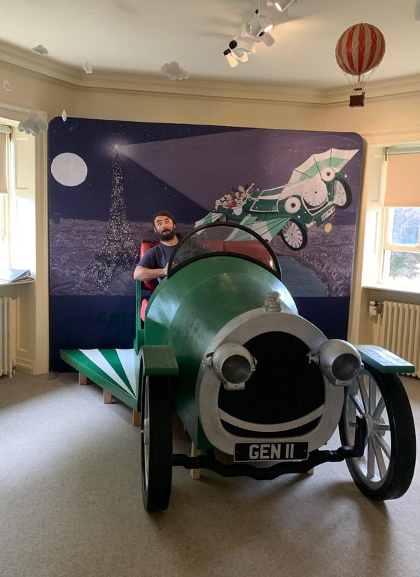 Half Chitty Chitty Bang Bang Car Prop