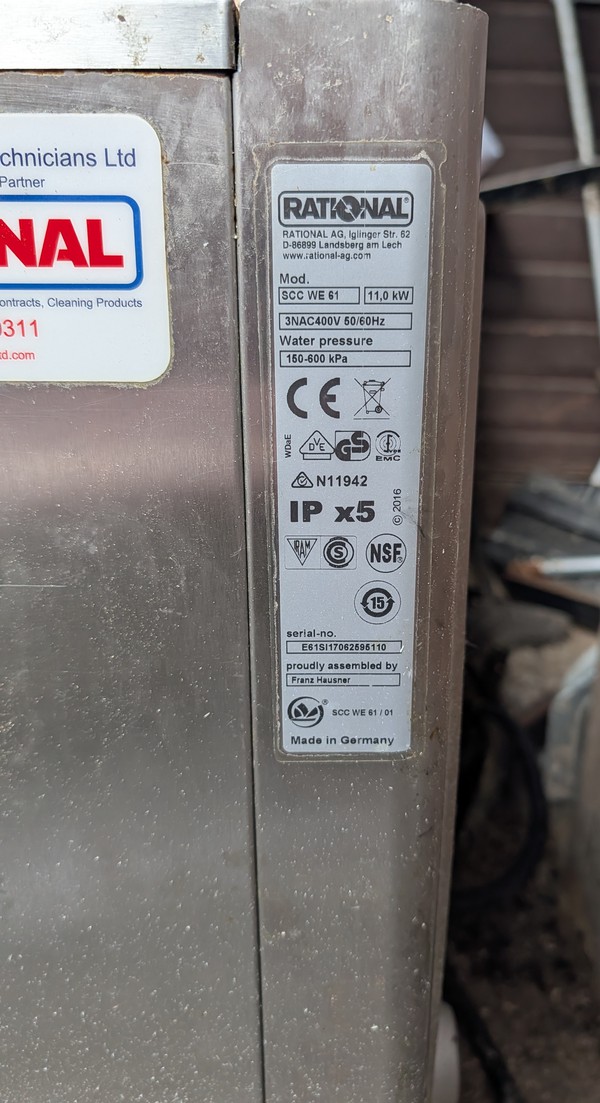 Second Hand Electric Combi Ovens