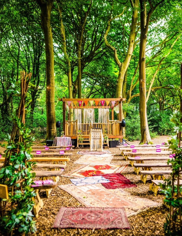 Woodland wedding stage / platform for sale