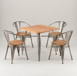 Grey Paris Cafe Chairs And Tables