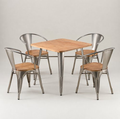 Grey Paris Cafe Chairs And Tables