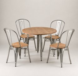 Round Cafe Table And Chair Set For Sale