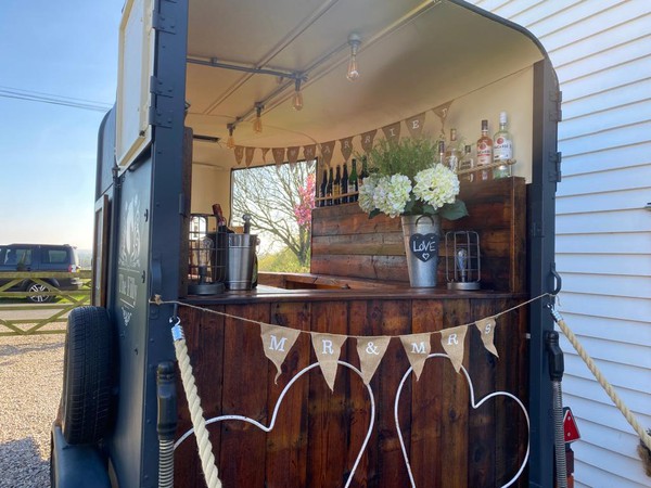 Horse box bar trailer for sale